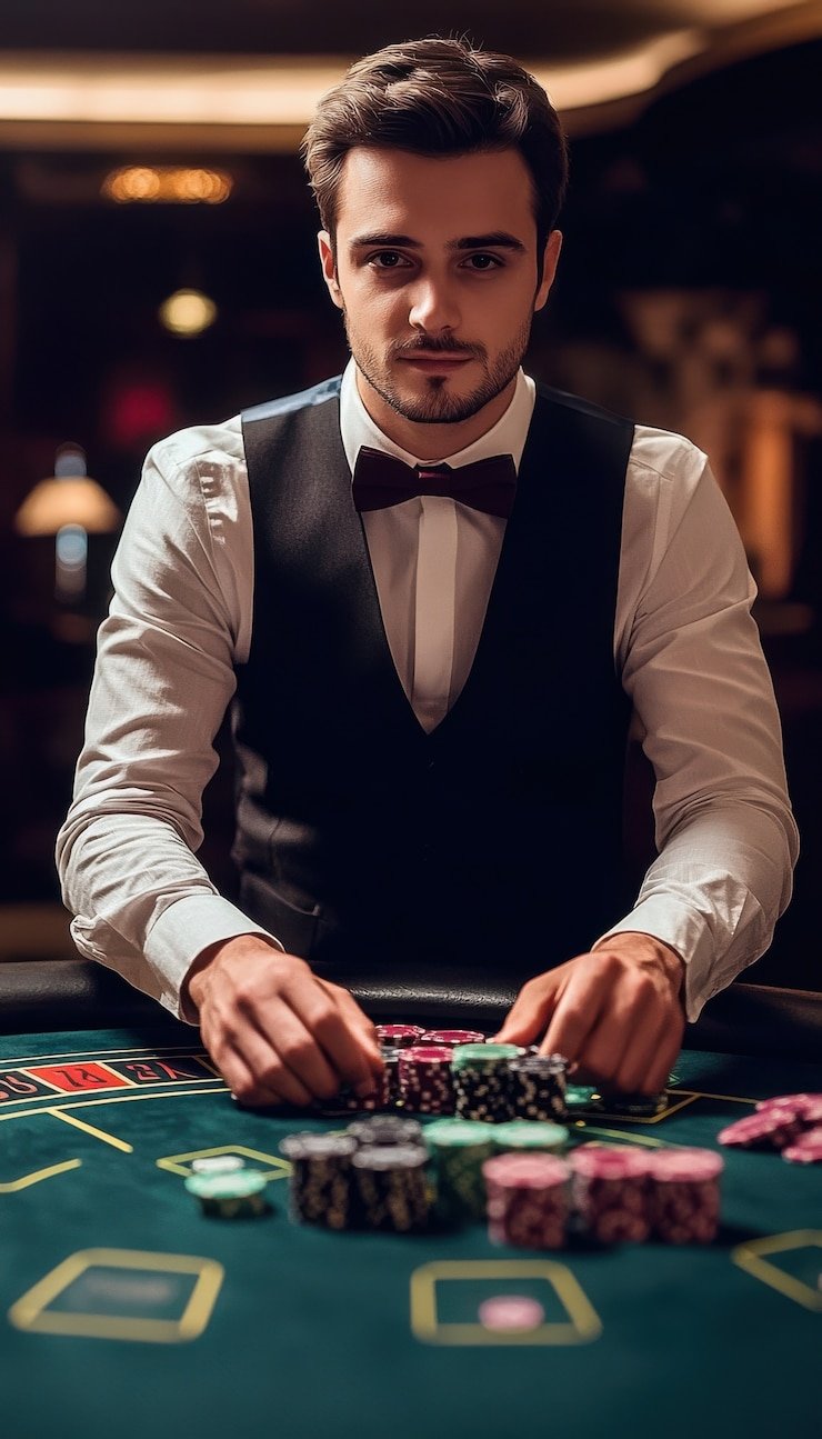 dolantogel login American Roulette mobile interface showing bet placement on iPhone and Android